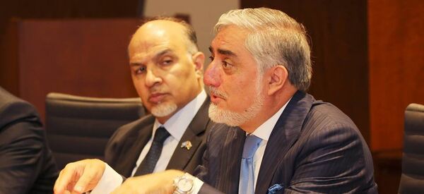 عبدالله عبدالله با زلمی خلیلزاد دیدار کرد - اسپوتنیک افغانستان  