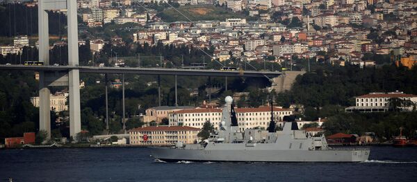 اعزام کشتی جنگی انگیس به خلیج فارس اعزام کشتی جنگی انگیس به خلیج فارس - اسپوتنیک افغانستان