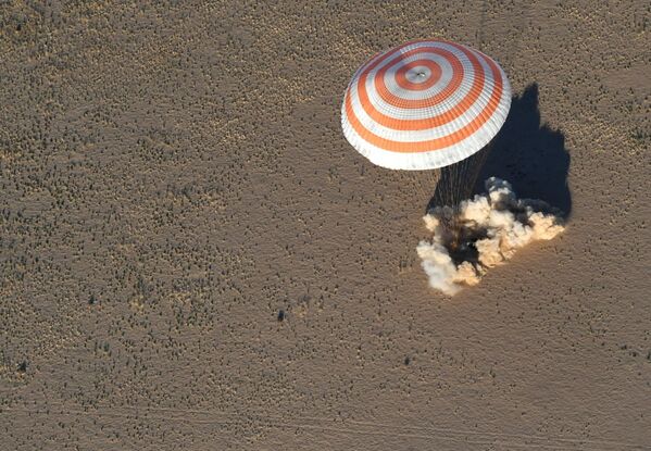 فرود فضاپیمای سایوز MS-08 - اسپوتنیک افغانستان  