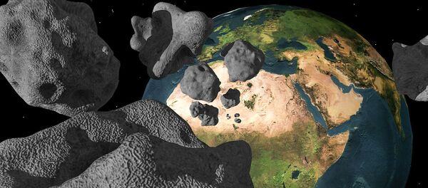 شهاب سنگ خطرناک در حال نزدیک شدن به زمین است  شهاب سنگ خطرناک در حال نزدیک شدن به زمین است  - اسپوتنیک افغانستان