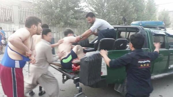 حمله تروریستی بر باشگاه کشتی‌گیری میوند در کابل - اسپوتنیک افغانستان  