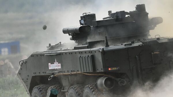 ماشین های محاربوی تایردار پیاده بومرنگ - اسپوتنیک افغانستان  