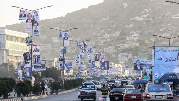 کابل در محاصرۀ تبلیغات نامزدان انتخابات؛ البوم عکس - اسپوتنیک افغانستان  