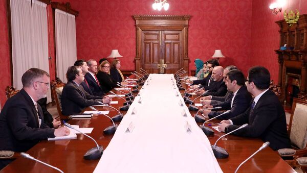 رئیس‌جمهور غنی با رئیس کانگرس امریکا دیدار نمود - اسپوتنیک افغانستان  