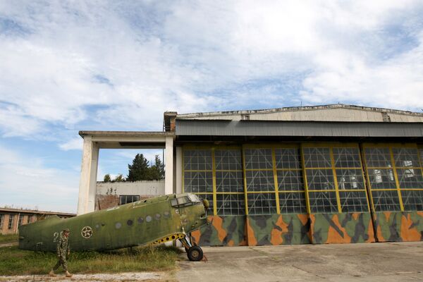 پایگاه هوایی کوزوو در آلبانی. - اسپوتنیک افغانستان  