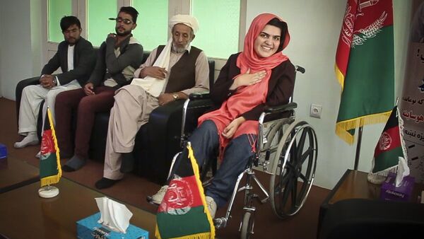 صبری اندر، نامزدی که با معلولیت متوقف نشده است - اسپوتنیک افغانستان  
