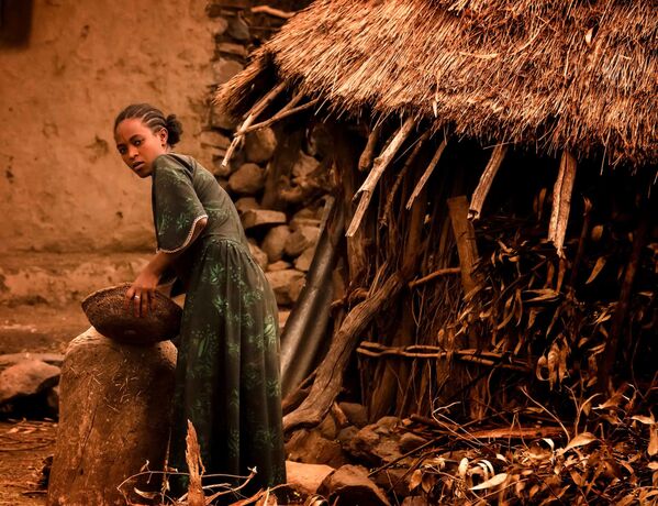 زن روستایی اتیوپی. - اسپوتنیک افغانستان  