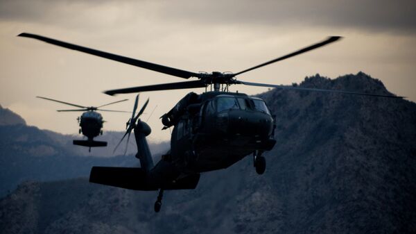 سقوط هلیکوپتر جنگی کلمبیایی - اسپوتنیک افغانستان  
