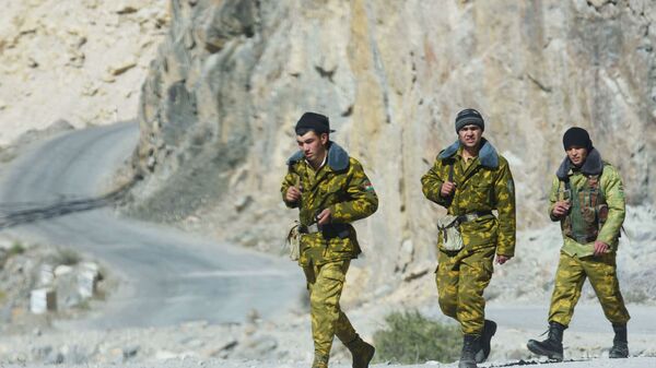 Пограничники на Таджикско-афганская границе - اسپوتنیک افغانستان  