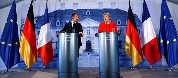 مکرون و مرکل خواستار اقدام مشترک اتحادیه اروپا در پیوند به قضیه خاشقجی شدند مکرون و مرکل خواستار اقدام مشترک اتحادیه اروپا در پیوند به قضیه خاشقجی شدند - اسپوتنیک افغانستان