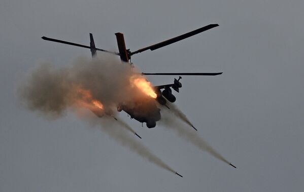 هلیکوپتر کا-52 نیروهای هوایی روسیه - اسپوتنیک افغانستان  