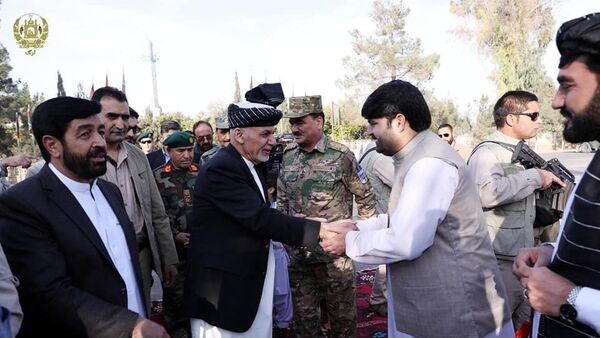 رئیس‌جمهور غنی به ولایت هلمند سفر کرد - اسپوتنیک افغانستان  