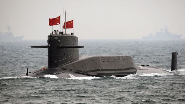 Китайская атомная подводная лодка. Архивное фото - اسپوتنیک افغانستان  