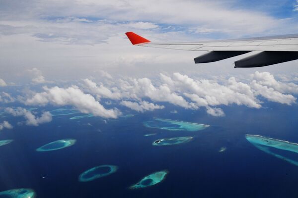 هواپیما در آسمان جزیره های مالدیو - اسپوتنیک افغانستان  