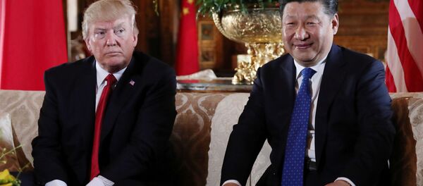  ترامپ و شی جین پینگ  - اسپوتنیک افغانستان  