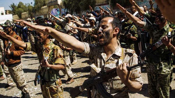 Бойцы группировки хуситов в Йемене - اسپوتنیک افغانستان  