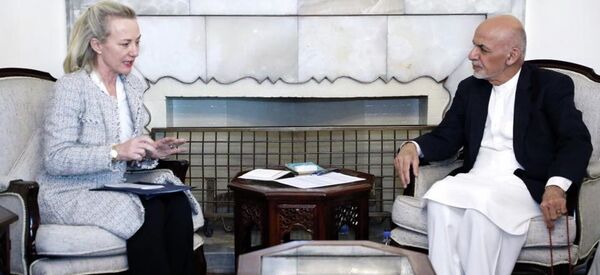 دیدار رئیس جمهور با آلیس ویلز در کابل دیدار رئیس جمهور با آلیس ویلز در کابل - اسپوتنیک افغانستان