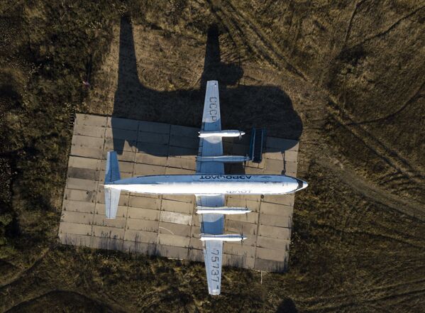 طیاره « ایل-۱۸» در موزیم قوای هوایی روسیه - اسپوتنیک افغانستان  