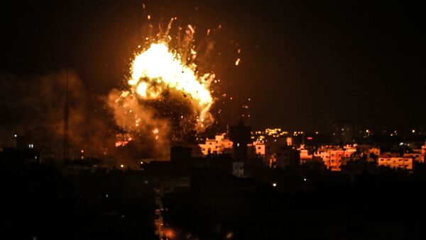 شلیک ۴۶۰ راکت از غزه به خاک اسرائیل - اسپوتنیک افغانستان  