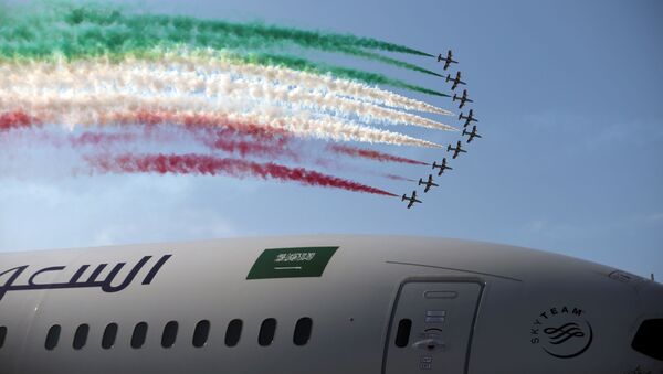 نمایش قوای هوایی ایتالیا در نمایشگاه بین المللی هوایی بحرین - اسپوتنیک افغانستان  