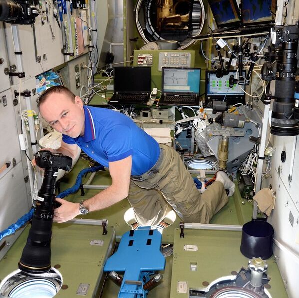 سرگئی ریازانسکی، فضانورد روس در ایستگاه بین المللی فضایی - اسپوتنیک افغانستان  