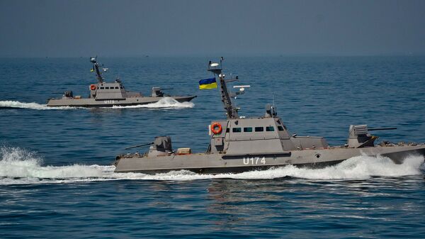 فرستادن نیروی کمکی به کشتی‌های نظامی اوکراینی در آب‌های روسیه - اسپوتنیک افغانستان  