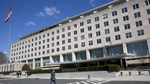 Здание Госдепартамента США в Вашингтоне  - اسپوتنیک افغانستان  