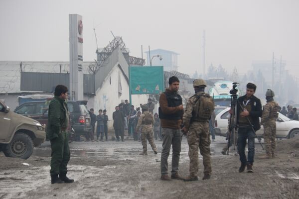 حمله تهاجمی بر یک کمپ امنیتی خصوصی در حوزه نهم شهر کابل - اسپوتنیک افغانستان  