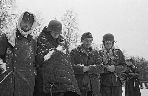 اسیران آلمانی در حومۀ مسکو. دسمبر 1941 - اسپوتنیک افغانستان  