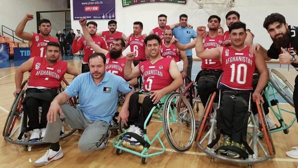 تیم ویلچر باسکتبال افغانستان قهرمان شد - اسپوتنیک افغانستان  