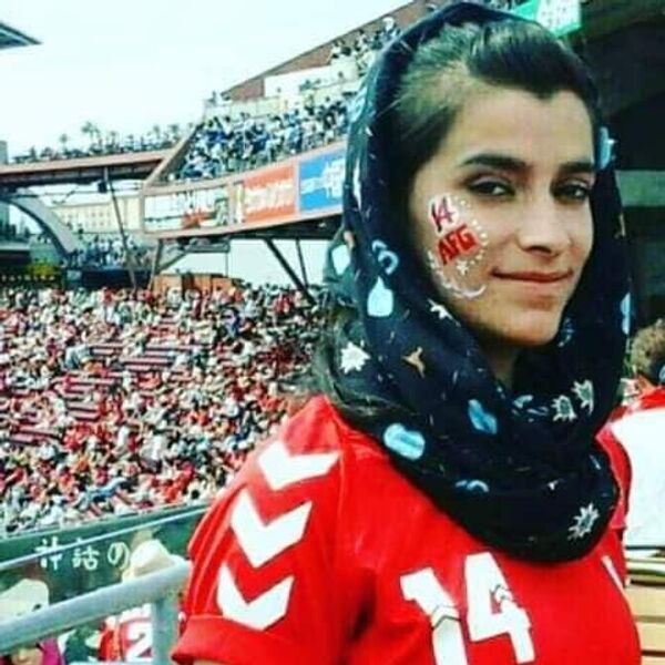 سامعه حماسی عضو تیم فتبال بانوان افغانستان - اسپوتنیک افغانستان  