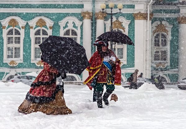 زمستان زیبای سن پترزبورگ - اسپوتنیک افغانستان  