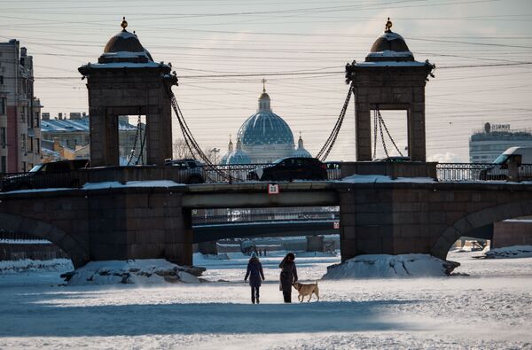 زمستان زیبای سن پترزبورگ - اسپوتنیک افغانستان  