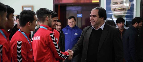 کرام الدین کریم، رئیس فدراسیون فوتبال افغانستان کرام الدین کریم، رئیس فدراسیون فوتبال افغانستان - اسپوتنیک افغانستان