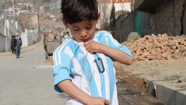 مرتضی، مشهور به مسی کوچک افغانستان - اسپوتنیک افغانستان  