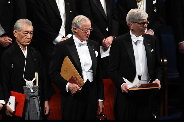برندگان جایزه صلح نوبل در مراسم اعطای جوایز نوبل – استکهلم، سویدن - اسپوتنیک افغانستان  
