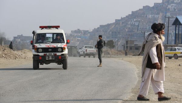 Последствия взрыва на окраине Кабула - اسپوتنیک افغانستان  
