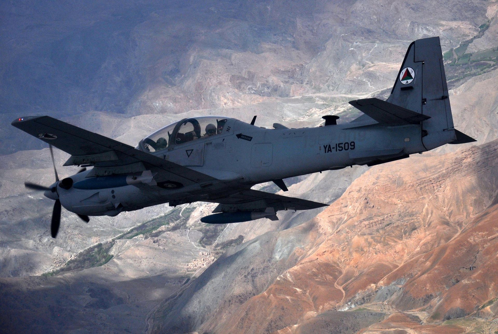 Afghan Air Force A-29 Super Tucano - اسپوتنیک افغانستان  , 1920, 09.09.2026