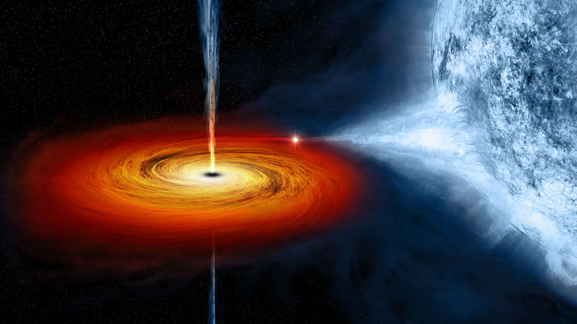 ستاره شناسان دیسک معمایی از گرد در نزدیک سیاهچاله «خوابیده» کشف کرده اند - اسپوتنیک افغانستان  , 1920, 07.02.2022