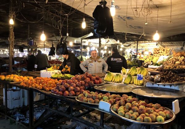 بازار شبانه – شهر حلب، سوریه - اسپوتنیک افغانستان  