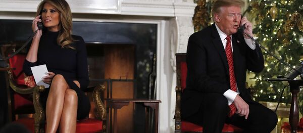 ترامپ به اعتقاد کودکان به بابا نوئل پایان داد + ویدیو ترامپ به اعتقاد کودکان به بابا نوئل پایان داد + ویدیو - اسپوتنیک افغانستان