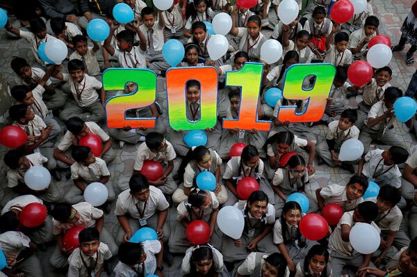 جشن سال نو در هند - اسپوتنیک افغانستان  