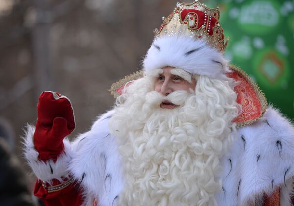 بابانوئل روسی در یکاترینبورگ - اسپوتنیک افغانستان  