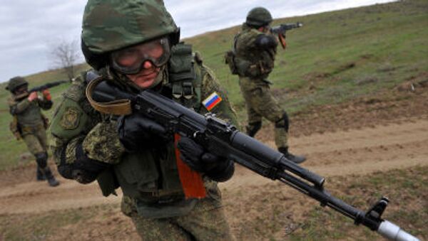 Военные учения российской армии на Серноводском полигоне - اسپوتنیک افغانستان  