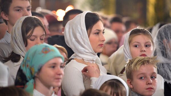 جشن کریسمس ارتدوکس در روسیه - اسپوتنیک افغانستان  