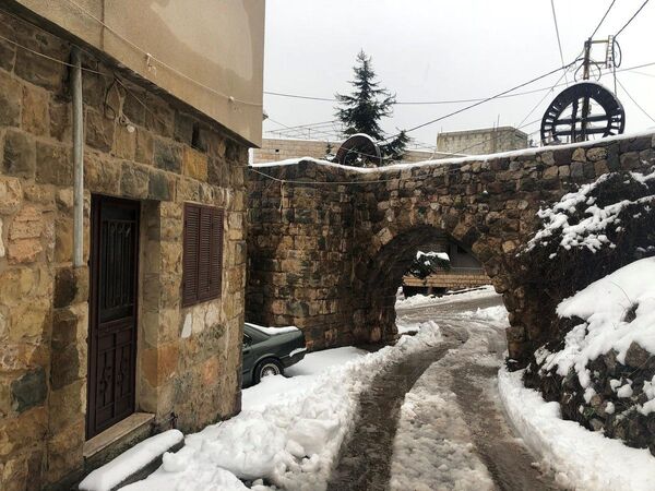 برف در لبنان - اسپوتنیک افغانستان  