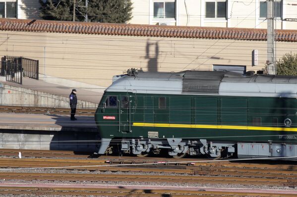 قطار شخصی رهبر کوریای شمالی وارد پکن شد - اسپوتنیک افغانستان  