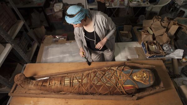 کشف تابوت‌دان‌های ۳۵۰۰ هزار ساله در مصر - اسپوتنیک افغانستان  