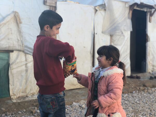 مهاجرین سوریایی در کمپ «ابو میزان» - لبنان - اسپوتنیک افغانستان  