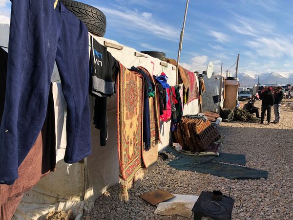کمپ مهاجرین در لبنان - اسپوتنیک افغانستان  